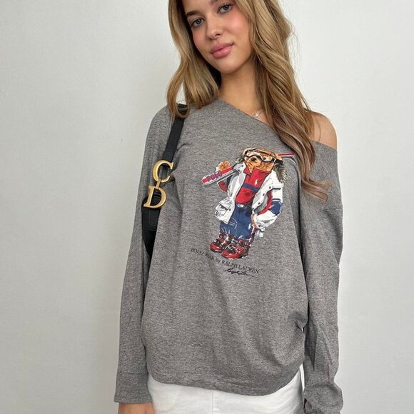 Polo Ralph Lauren Tops - Vintage Ralph Lauren ski teddy long sleeve top